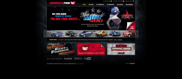General Tire Miss Mint 400 Contest