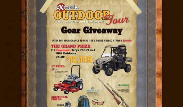 2009 Exmark Gear Giveaway Sweepstakes