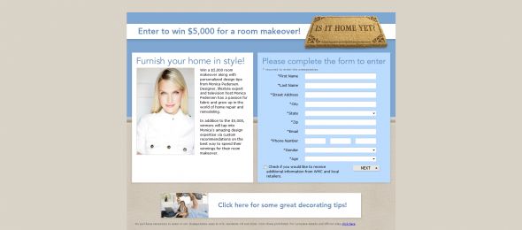 MSN Is it Home Yet? Sweepstakes