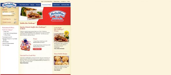 Martha White Muffin Mix Challenge