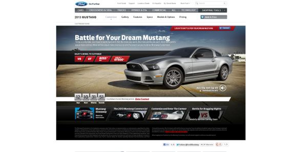 Battle For Your Dream Mustang Sweepstakes Battle For Your Dream Mustang Sweepstakes