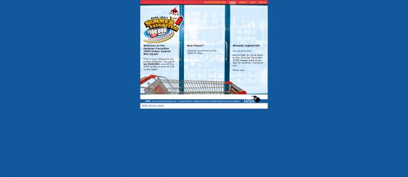 Summer Favorites Online Instant Win Game