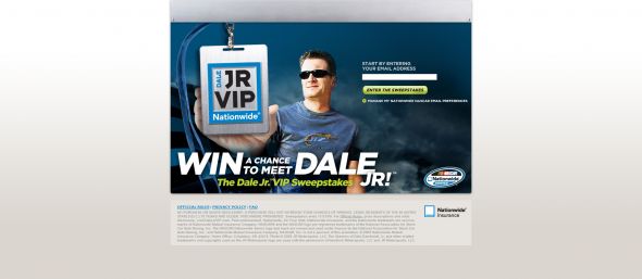 VIP Dale Jr. Sweepstakes VIP Dale Jr. Sweepstakes