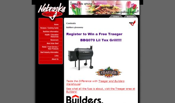 Builders giveaway