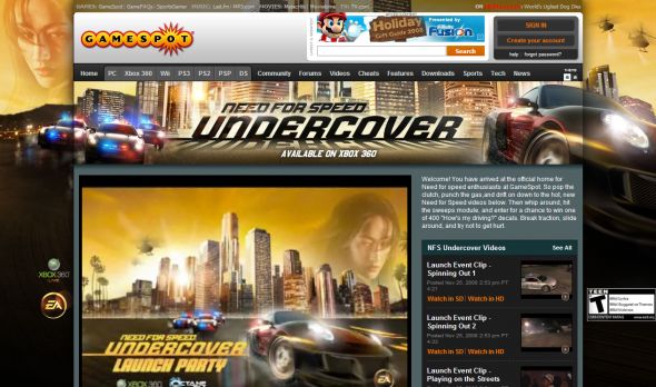 Need for Speed Undercover Sweepstakes