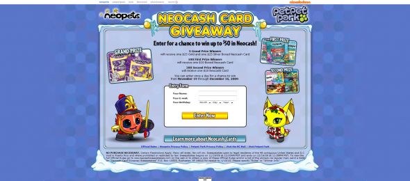 Neocash Card Giveaway Sweepstakes