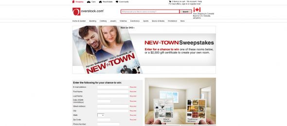 New in Town Sweepstakes