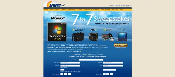 7 For 7 Sweepstakes