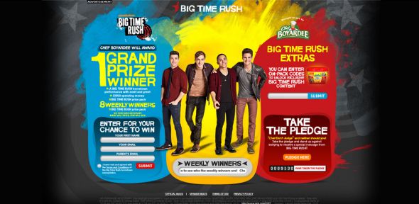 nick.com/CHEF – Big Time Rush Hometown Sweepstakes nick.com/CHEF – Big Time Rush Hometown Sweepstakes