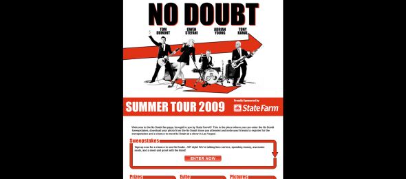 State Farm No Doubt Sweepstakes