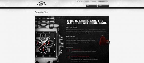 Breach The Oakley Vault Contest