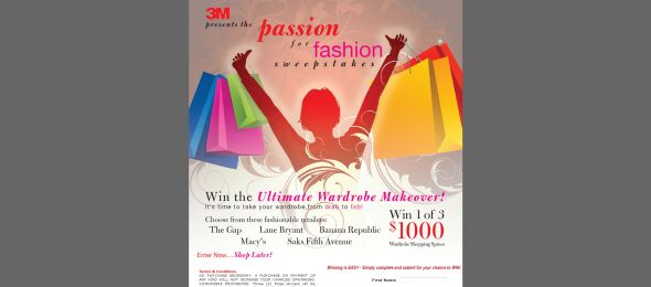 Passion for Fashion Sweepstakes