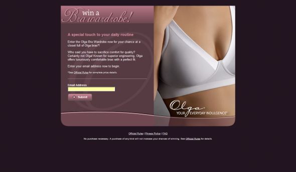Olga Bra Wardrobe