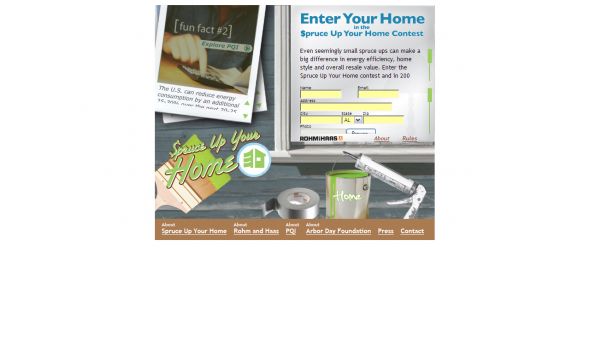 Spruce Up Your Home Contest