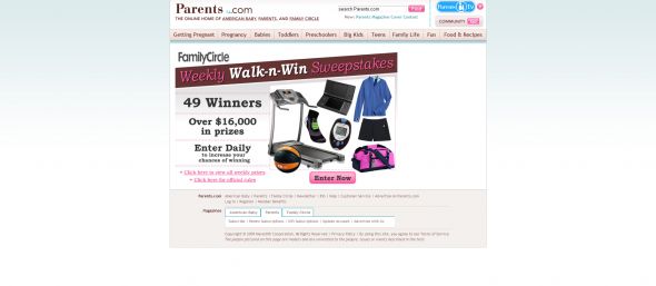 Walk & Win Sweepstakes
