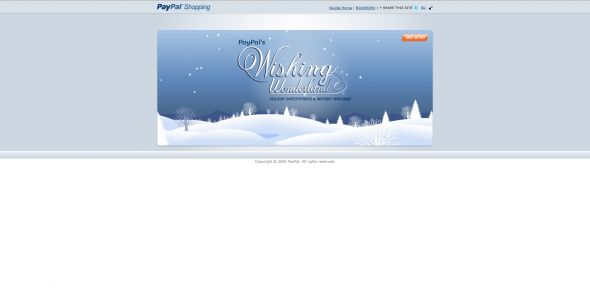 PayPal Wishing Wonderland Holiday Sweepstakes & Instant Win Game