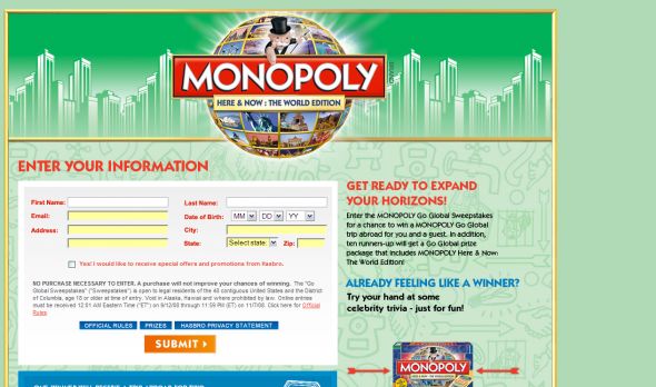Go Global Sweepstakes