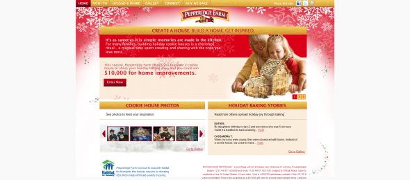 Pepperidge Farm Cookie House Sweepstakes