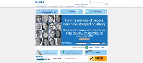 Philips Sonicare FREE Dental Care For Life Sweepstakes Philips Sonicare FREE Dental Care For Life Sweepstakes