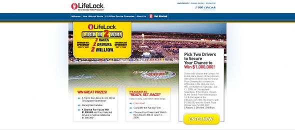 LifeLock Lock In 2 Win Sweepstakes LifeLock Lock In 2 Win Sweepstakes