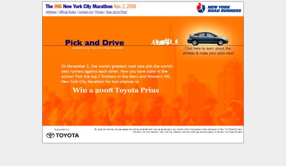Pick and Drive Promotion