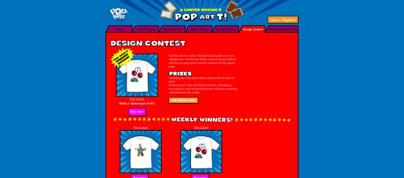 Kellogg’s Pop-Tarts Pop Art T-shirt Design Contest