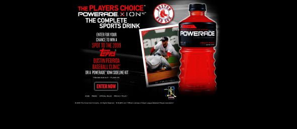 Topps Brings You The Old Spice Dustin Pedroia Baseball Clinic Sweepstakes