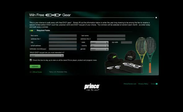 Prince Win Free EXO3 Gear Sweepstakes