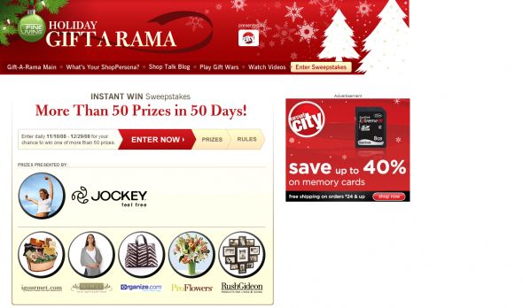 FLN Holiday Gift-A-Rama Sweepstakes