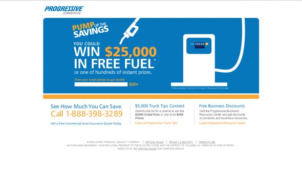 Pump Up the Savings Instant Win Game