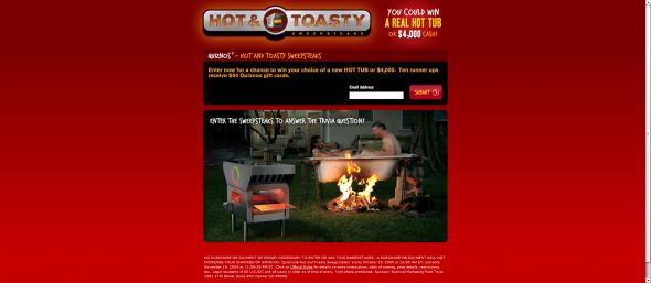 Quiznos Hot and Toasty Sweep’steaks