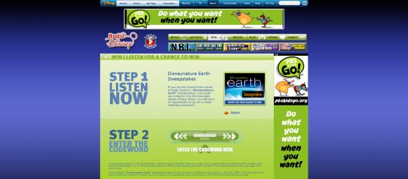 Radio Disney’s Disneynature: Earth Sweepstakes