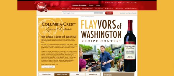 Columbia Crest Winery’s Flayvors of Washington Recipe Contest
