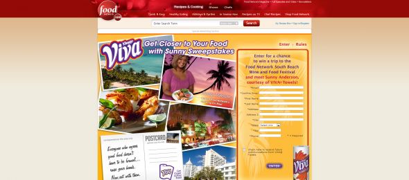 Get Closer to Your Food with Sunny Sweepstakes