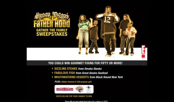 Snoop Dogg’s Gather the Family Sweepstakes