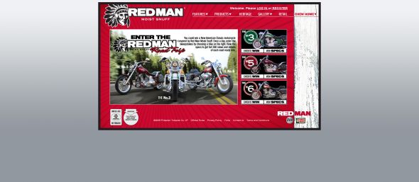 Red Man Road Trip Promotion