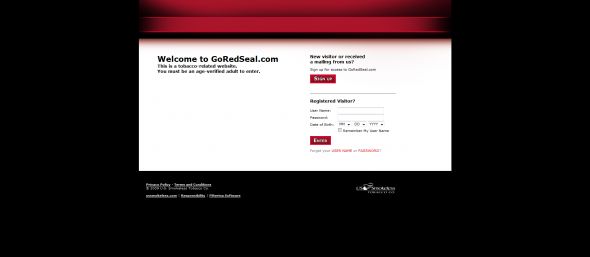 RedSeal Smokeless Tobacco’s 125% More of Your Salary Sweepstakes