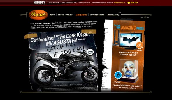 Reese’s Find the Bat Signal and Win Sweepstakes