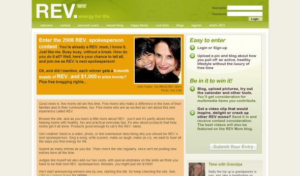 REV Spokesperson Contest