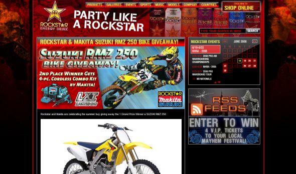 Party Like a Rockstar Sweepstakes