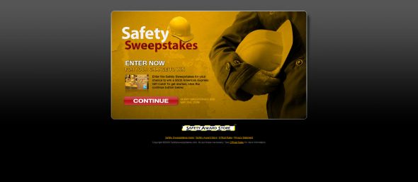 Safety Award Store Safety Sweepstakes