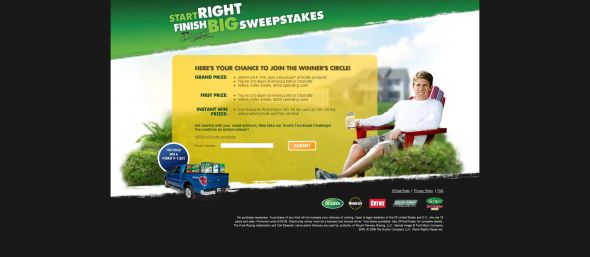 Start Right Finish Big Sweepstakes