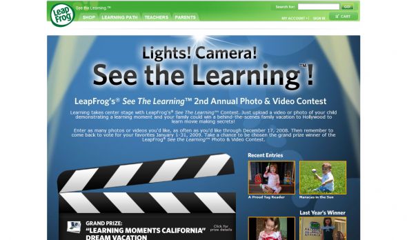See the Learning Photo/Video Contest