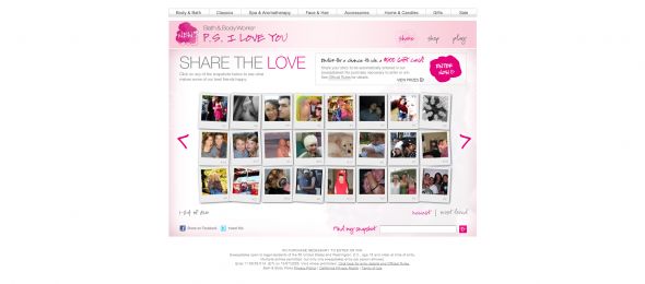 Bath & Body Works Share The Love Sweepstakes
