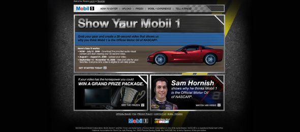 ExxonMobil Show Your Mobil 1 Promotion