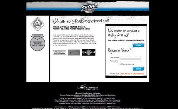 Skoal’s Great Brotherhood Giveback Sweepstakes Skoal’s Great Brotherhood Giveback Sweepstakes