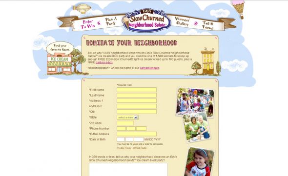 Edy’s Slow Churned Neighborhood Salute