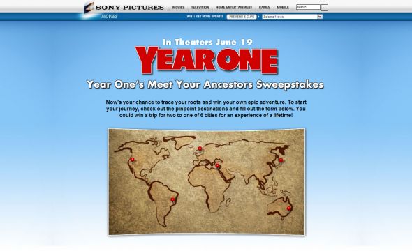 Year One’s Meet Your Ancestors Sweepstakes