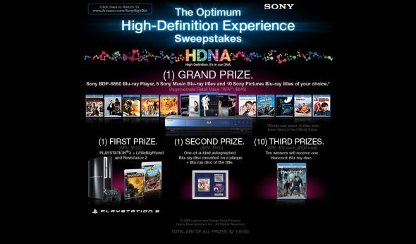 Optimum High-Definition Experience Sweepstakes