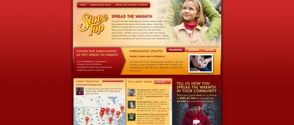 Stove Top Spread the Warmth Contest